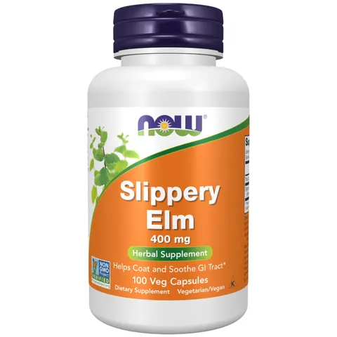 NOW Foods Olmo rosso - 400mg - 100 vcaps – immagine 1