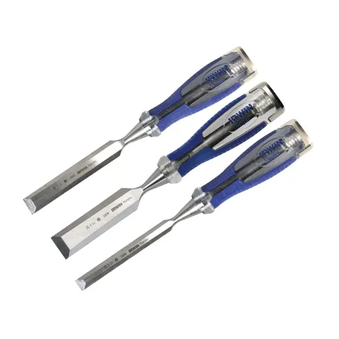 Marples M750 3 Piece Splitproof Pro Bevel Edge Chisel Set – image 1