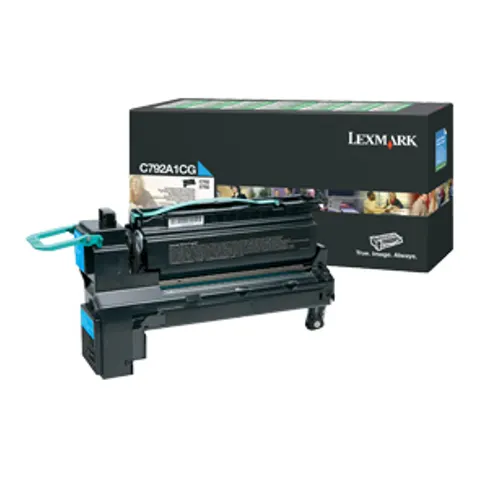 Lexmark C792A1CG - Cyan - Toner – Bild 1