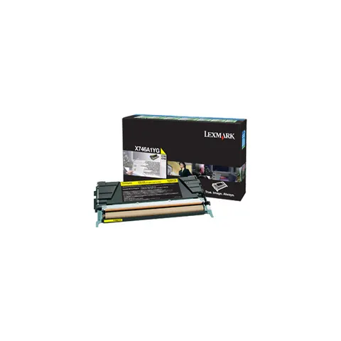 Lexmark X746A1YG toner Amarillo – imagen 1