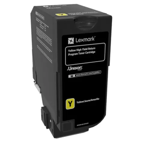 Toner Yellow Lexmark CS725 (74C2HY0) – zdjęcie 1