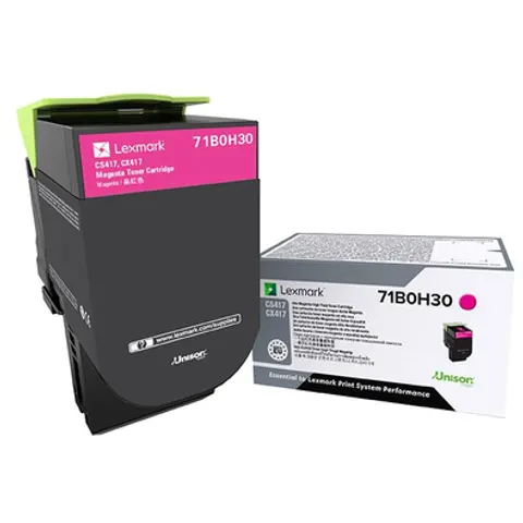 Toner Lexmark 71B0H30 purpurowy (magenta) – zdjęcie 1