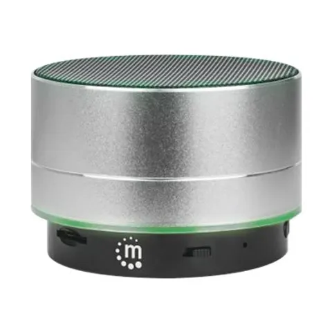 Manhattan Metallic Bluetooth Lautsprecher - Silber – Bild 1