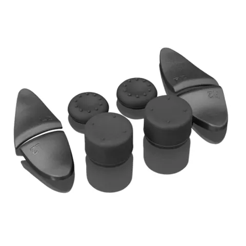 White Shark Button Cap Set for PlayStation 5 – image 1