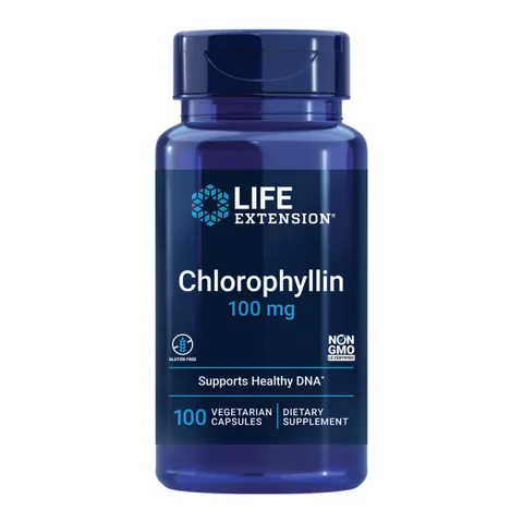 (100 vcaps) Chlorophyllin, 100mg - 100 vcaps – image 1
