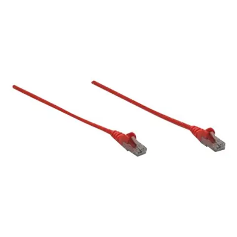 Intellinet Network Patch Cable. Cat6. 2m. Red. CCA. U/UTP. PVC. RJ45. – image 1
