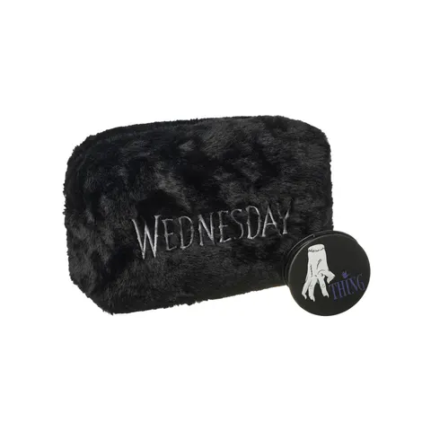 Wednesday Makeup Bag (Womens Black) – image 1
