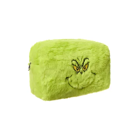 The Grinch Makeup Bag (Womens Green) – image 1