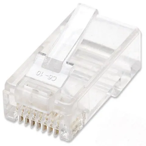 INTELLINET INT 502344 - Conector modular CAT6, UTP, 2 puntos, 100 uds – imagen 1