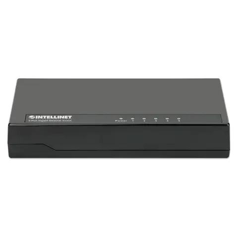 INTELLINET INT 561747 - Switch, 5 puertos, Gigabit Ethernet – imagen 1