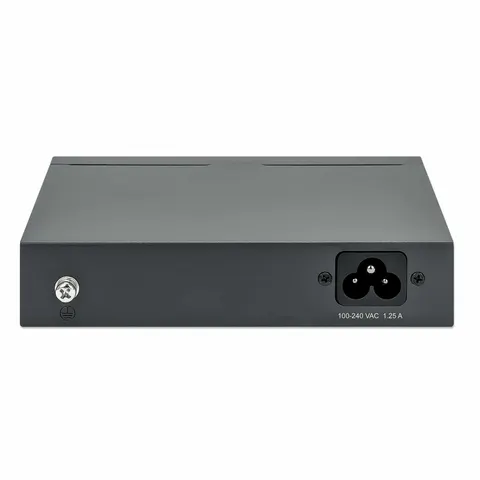 INT 5-Port Gigabit Ethernet PoE+ Switch – Bild 1