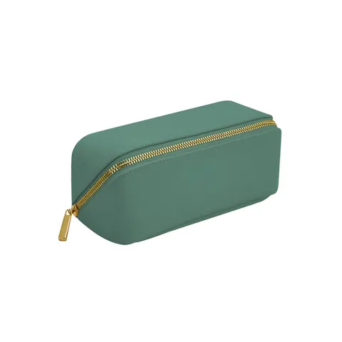 (One Size, Sage Green) Bagbase Mini Open Flat Cosmetic Case – image 1