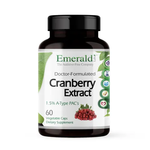 Emerald Laboratories, Cranberry Extract, 60 Vegetable Caps – image 1