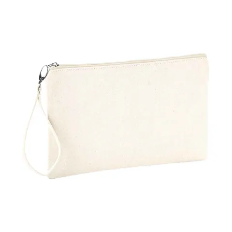 Westford Mill Canvas Cosmetic Bag Clear – Multicoloured – image 1