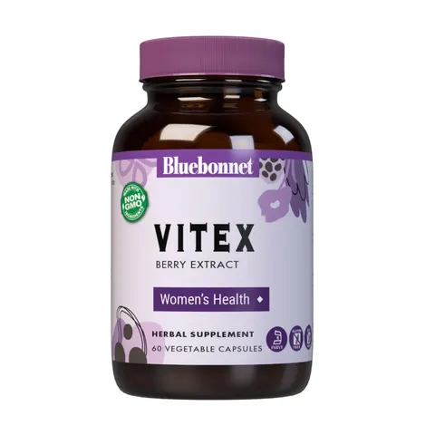 Bluebonnet Nutrition, Vitex Berry Extract, 60 Vegetable Capsules – image 1