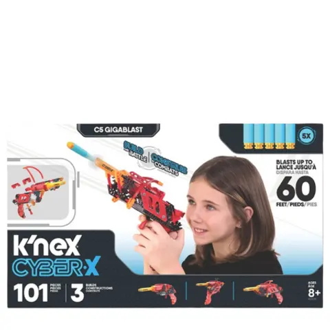 K’NEX Cyber-X C5 Gigablast Building Set – image 1
