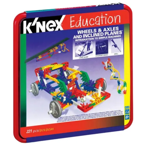 K’NEX Education Wheels & Axles Building Set – 221 Pcs – image 1