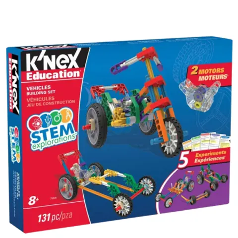 K’NEX Education Vehicles Building Set – 131 Pcs – image 1