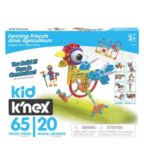 K’NEX Kid Farming Friends Building Set – image 1