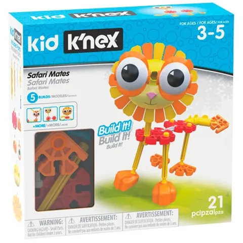 kid knex safari mates building set – afbeelding 1