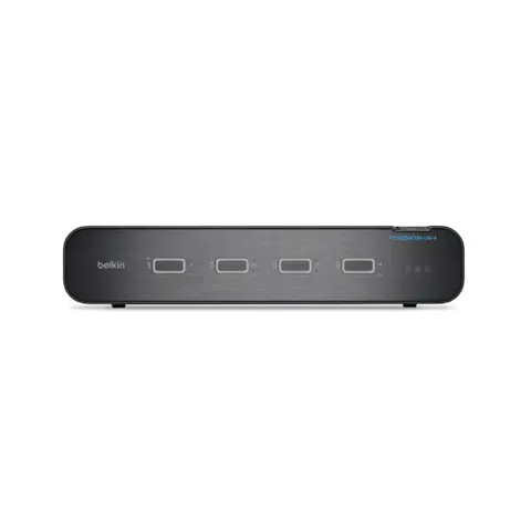 Belkin F1DN204KVM-UN-4 KVM switch Rack mounting Black – image 1