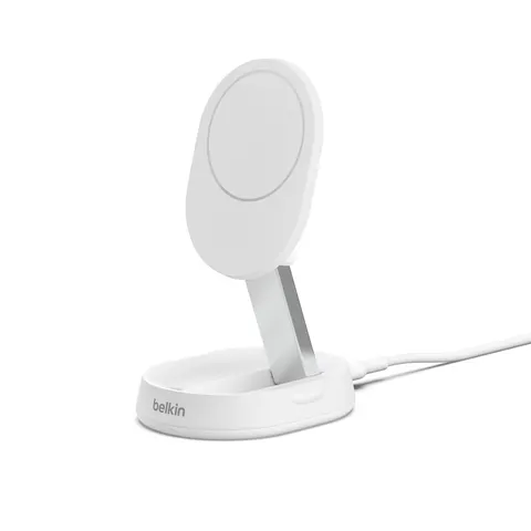 Belkin BoostCharge Pro 15 W Ladestation mit Qi2, weiß – Bild 1