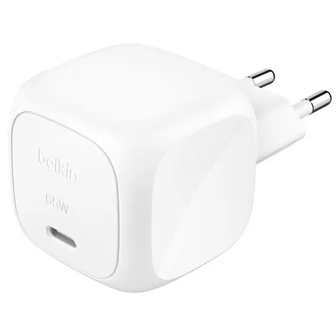 Belkin BoostCharge - 65W - USB-C - Blanco - Carga rápida – imagen 1