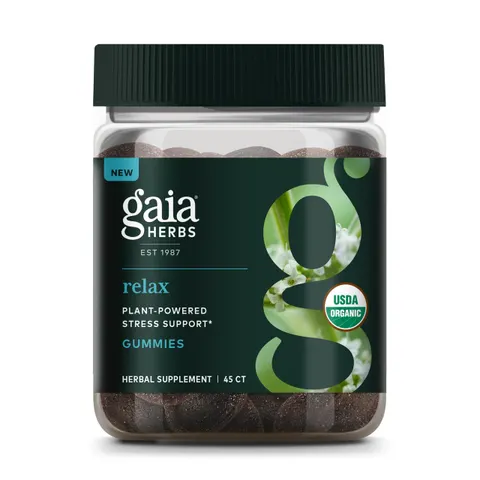 Gaia Herbs, Relax, 45 Gummies – image 1