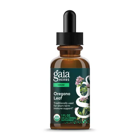 Gaia Herbs, Oregano Leaf, 1 fl oz (30 ml) – image 1