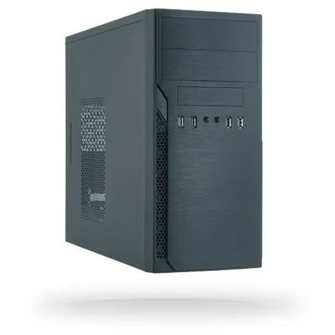 Chieftec Elox/ Black, 2xUSB 3.0, 2x USB 2.0, w/o PSU – afbeelding 1