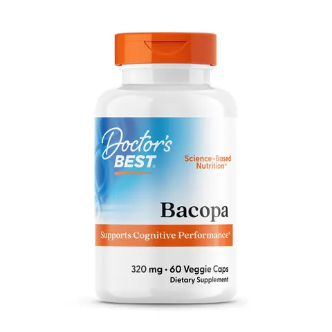 Doctor's Best Bacopa with Synapsa, 320mg - 60vcaps – image 1