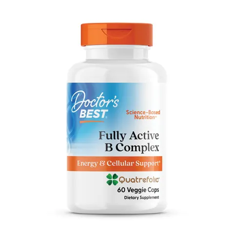 Fully Active B-Complex with Quatrefolic - 60 vcaps – image 1