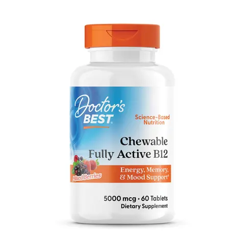 Chewable Fully Active B12, Mixed Berries - 60 tablets – image 1