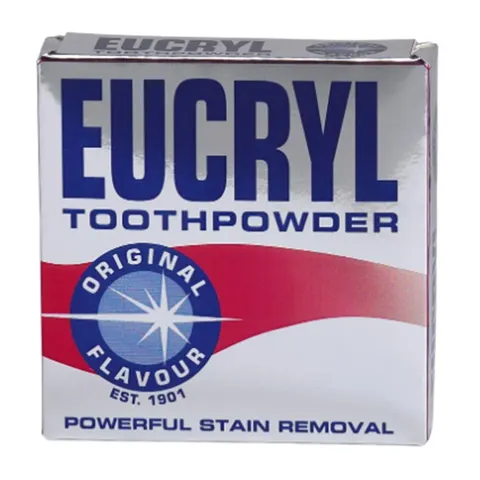 Eucryl Toothpowder Original Powerful Stain Removal 50g – image 1