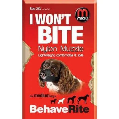 Mikki Nylon Dog Muzzle - Size 2 XL – image 1