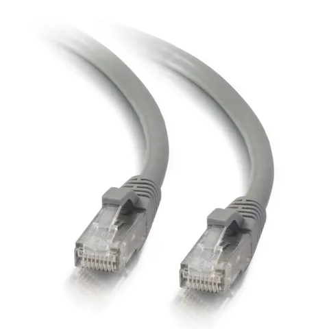 C2G 10m Cat5e Booted Unshielded (UTP) Network Patch Cable - Grey – image 1