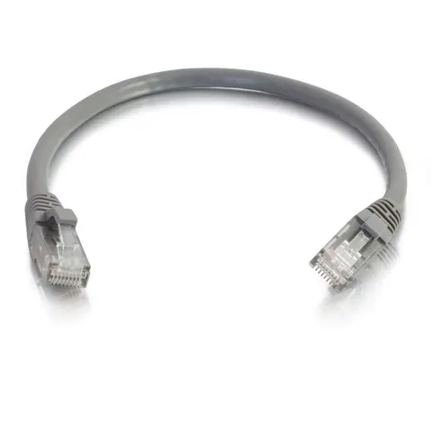 C2G 1m Cat6 Booted Unshielded (UTP) Network Patch Cable - Grey – image 1
