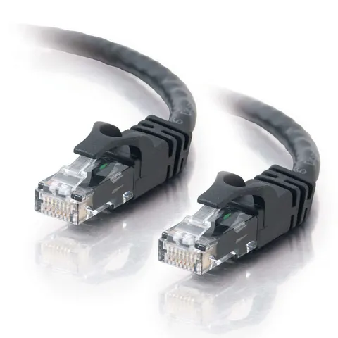 C2G 10m Cat6 Booted Unshielded (UTP) Network Patch Cable - Black – image 1
