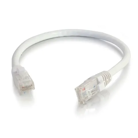 C2G 2m Cat6 Booted Unshielded (UTP) Network Patch Cable - White – image 1