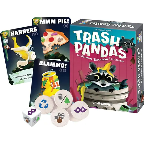 Gamewright | Trash Pandas Card Game – image 1