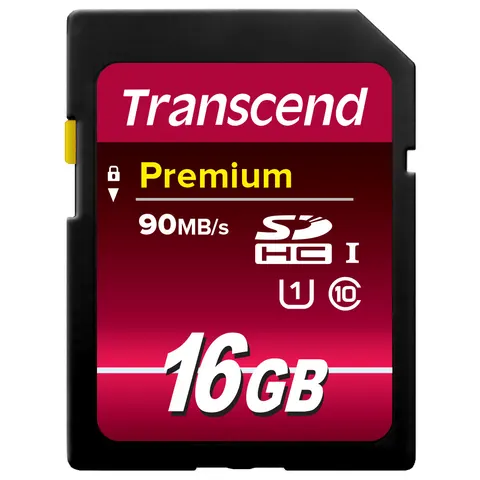Transcend SDU1 Speicherkarte 16 GB – Bild 1