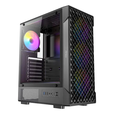 Antec VX-320 ARGB Midi Tower Zwart – 0761345102346 – afbeelding 1