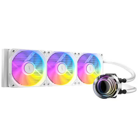 Antec Vortex Lum 360 White ARGB Processor Liquid cooling kit 12 cm – image 1