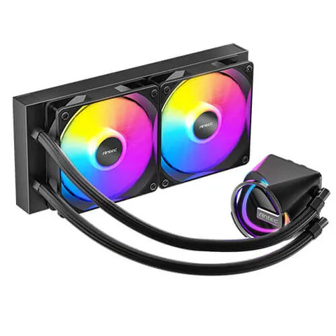 Antec Skeleton 240 Processor All-in-one liquid cooler 12 cm Black – image 1