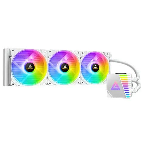 Antec Symphony 360 ARGB White Processor All-in-one liquid cooler 12 cm – image 1