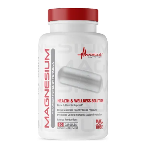 Metabolic Nutrition, Magnesium, Maximum Potency Formula, 90 Capsules – image 1