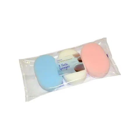Caress Bath Sponge 3pk – image 1