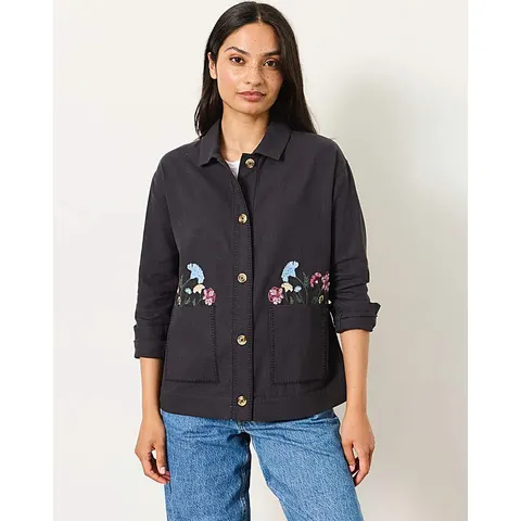 FatFace Embroidered Jacket – image 1