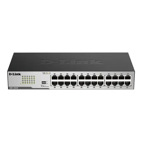 D-Link 24-Port Gigabit Unmanaged Desktop Switch – image 1