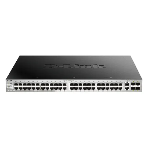 D-Link DGS-3130-54TS/E, 54-Port Layer 3 Gigabit Stack Switch – Bild 1